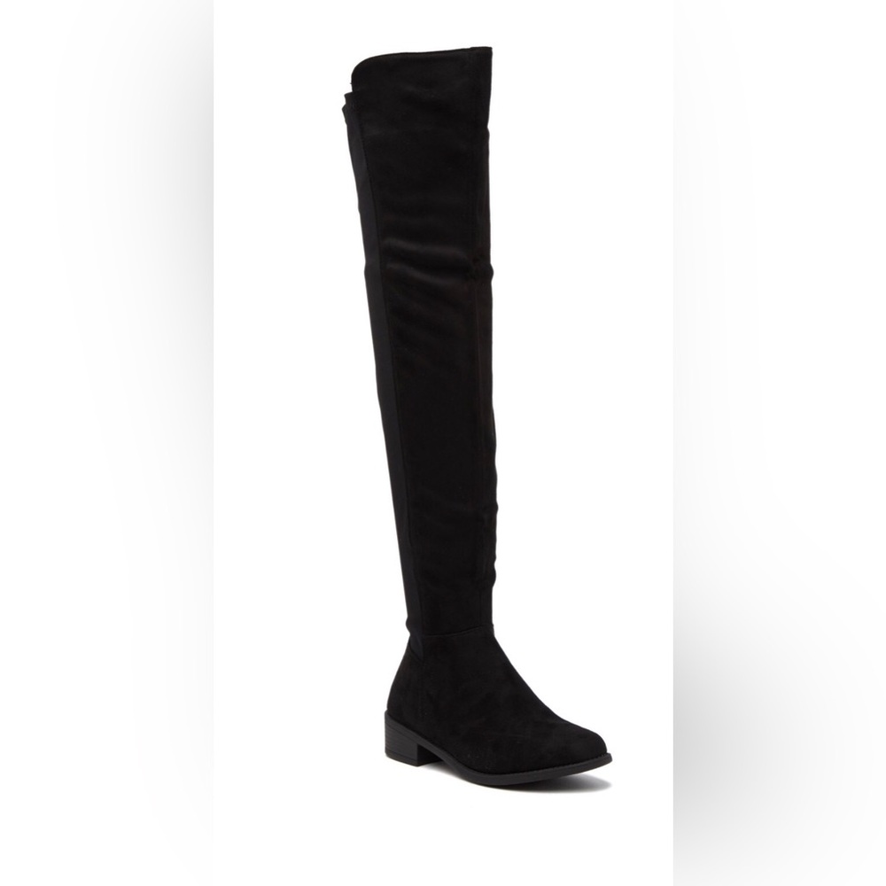 Chic Black Over-the-Knee Boots